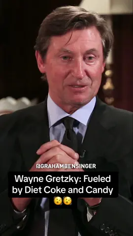 The Great One’s pre-game diet may surpirse you. #NHL #hockey #waynegretzky #diet #candy #soda 