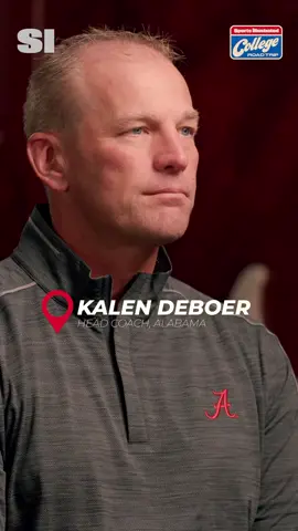 Alabama coach Kalen DeBoer sat down with SI to discuss how he is adding his identity to the program while building on Nick Saban's foundation, his aspirations and more. 🎥 Watch the full episode on YouTube #cfb #college #football #alabama #crimsontide #nicksaban #kalendeboer #bama 