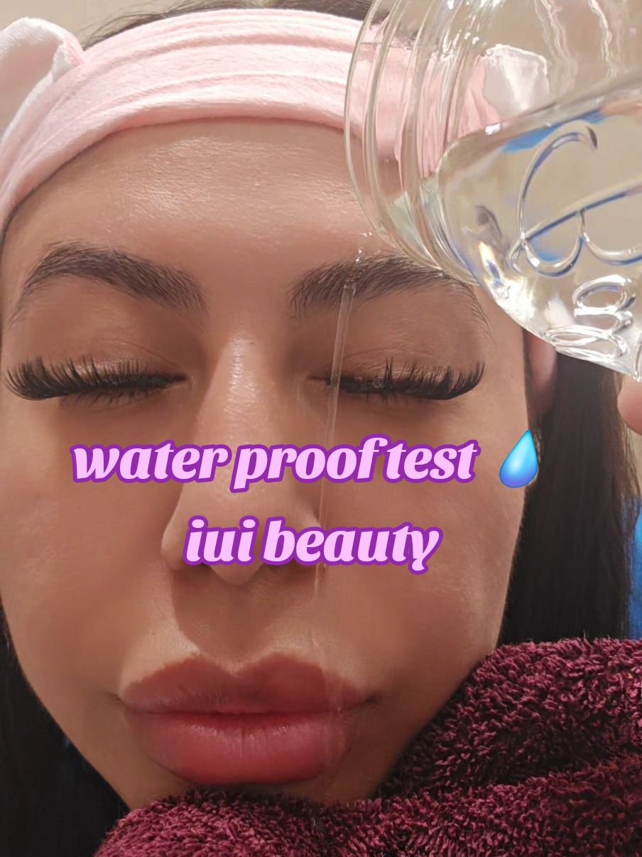 literally the best thing I've ever tried 💕 @IUI Beauty diy eyelashes have my heart🫶 eyelash extensions at a fraction of the cost and you put on in less than 10 min😌  waterproof💦  and they have different styles my favorite is the volume kit it 💗 comes with everything to put on and you'll be able to do so many sets😍 discount code ✅️ IUIBEAUTY5  #iuibeauty #DIY #eyelashes #waterprooftest #BeautyTok 