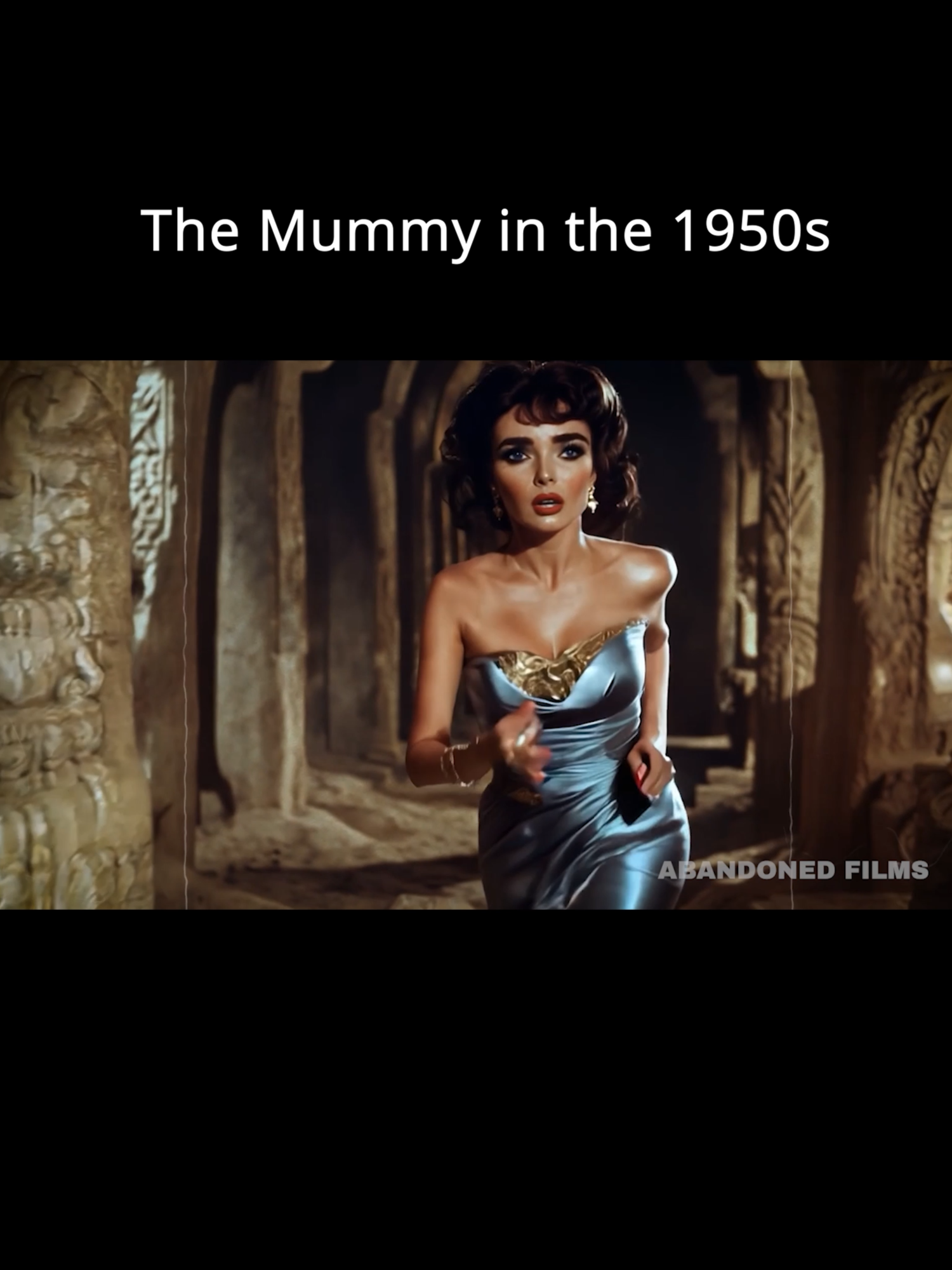 The Mummy - 1950s Super Panavision 70 #superpanavision70 #themummy #klingai #runwaygen3 #aivideo #aitrailer #aimovie