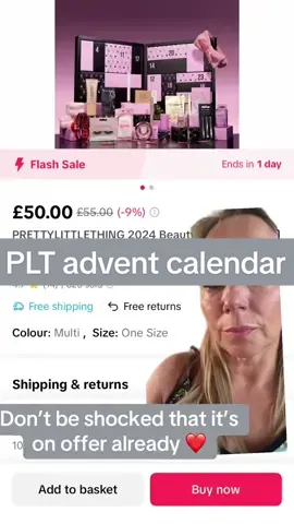 @prettylittlething #adventcalendar #christmas #tiktokmademebuyit #foryoudays 
