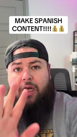 You NEED to make spanish content if you soeak spanish! #spanishcreators #spanishspeakers #tiktokshopaffiliate #iquitmyjobforthis #tiktokshop #makemoneyonline 