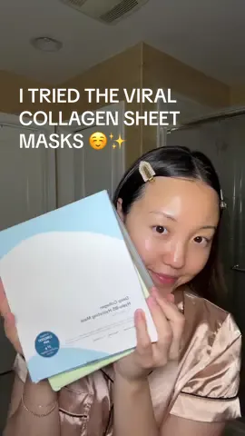 Let’s be squidwards together and stay hydrated and glowy 🦑✨🤍 Amazon pricing -> $19.99 for ONE box. 🫠 . . #collagenmask #sungbooneditor #viral #viralskincare #collagen #facemask #fyp #skincare 