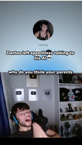 His AI Is Brutal  #dantes #dantesttv #funny #ai #story #fyp