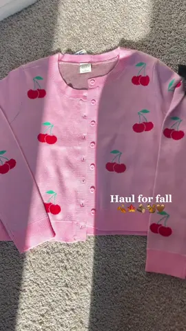 Enamoradaaaaa🌸🍒🐆🪵🤎🐿️🍂 #fall #fallfashion #haul 