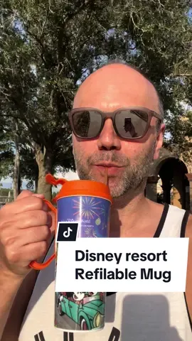 Disney resort refilable mugs - worth every penny during your DISNEY trip #travel #disney #disneyworld #disneyresort #enjoy #enjoylife #drink #disneydrinks #worth #life #disneytiktok #adventure #moneysavingtips #vacation #holiday #getmefamous #dayinmylife #miki #adventuretime 