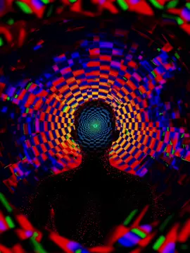 hypnosis  . . . . . . . . . . #aiartcommunity #trippy #acidart #neon #glitch #cosmic #aiart 