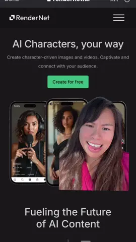 Persistent AI characters across many images and videos. Rendernet.AI will be super useful for social media posts, websites, product photos, ecommerce, and longform storytelling.  - how do I keep my AI character the same across many images? - consistent AI avatar and character in images? - what is Rendernet.AI and how does it work? #ai #chatgpt #LearnOnTikTok #sabrinaramonov #aivideo #aiart #aitools #digitalmarketing #artificialintelligence 