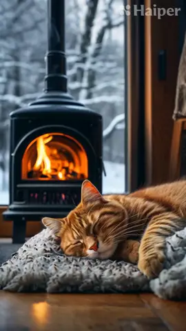 4k خلفيات متحركة عالية الدقة  #livewallpaper #winter #cats #fyp 
