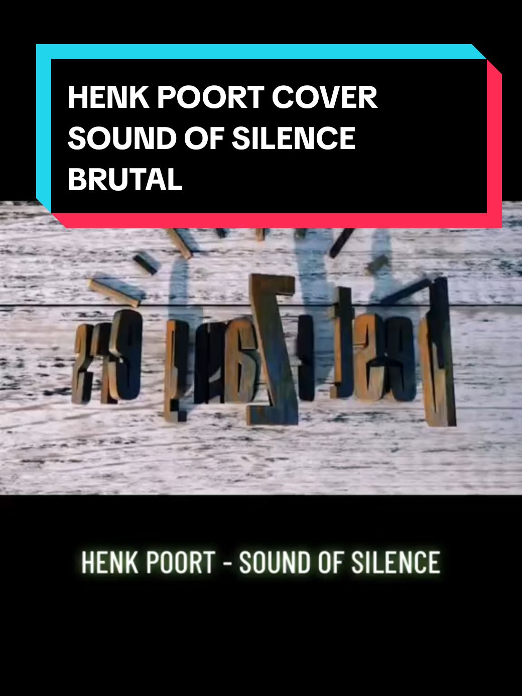 HENK POORT SOUND OF SILENCE #lamusicadelolo #teamtokgalvin #music #musica #musica90s #temazo #momentosmusicales #musiquerosymusiqueras aquí os dejo este cover espectacular 