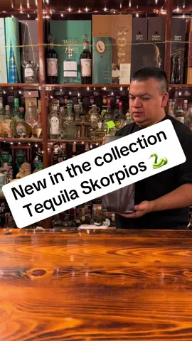 Today we’re adding 3 amazing bottles to the collection , Tequila Skorpios  Reposado , Añejo and Joven . Made at Tequilera Hacienda de Oro  NOM 1522 in Amatitan Jalisco  #tequilerodecorazon #tequilacollectors #tequila #new #recomendaciones #foryoupage #viral #skorpiostequila 