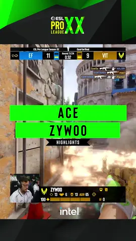 ZywOo with a 1v4 ACE CLUTCH 🔥🔥🔥 #ESL #gaming #eslproleague20 #eslproleague #epl20 #esports #competitivegaming #cs2 #counterstrike2 #GamingOnTikTok 