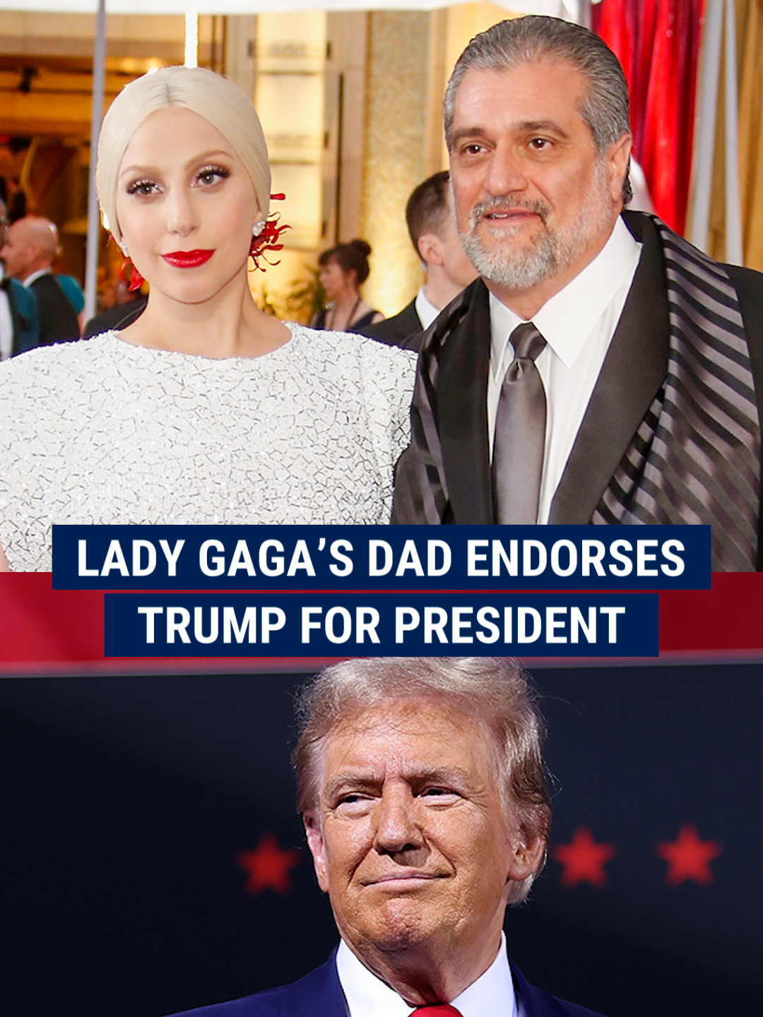'HE'S A PATRIOT': New York City businessman Joe Germanotta, better known as pop superstar Lady Gaga's father, explains why he's endorsing former President Trump in the 2024 presidential election.