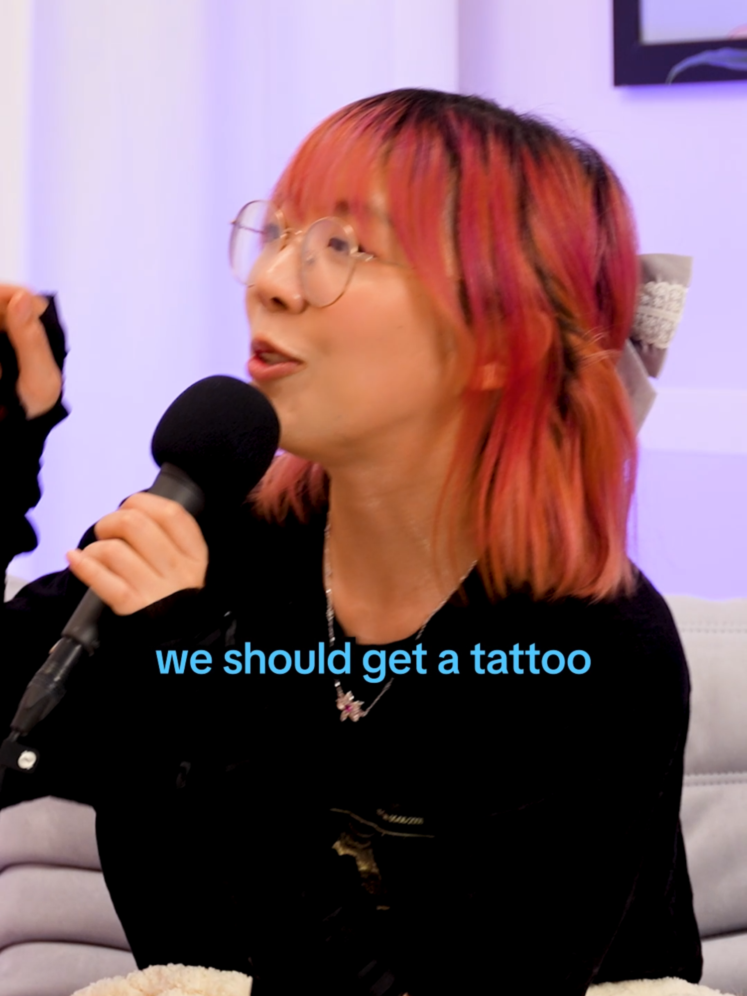 Any tattoo ideas? #lilypichu #sweetnsourpodcast #pokimane #sweetnsourpod @lilypichu @pokimane #fyp #podcast