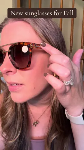 Love my new @Peepers by PeeperSpecs sunglasses! These are the perfect colors for fall! #tiktokshop #sunglasses #polarizedsunglasses #fallsunnies #sunnies #momstyle  Midwest, mom sunglasses polarized, sunglasses fashion sunglasses