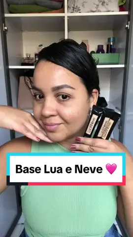 Base Líquida da Lua e Neve é perfeita. Cobertura alta e Matte. Disponível aqui na nossa loja: useluzmel na rede vizinha. #base #baseluaeneve #luaeneve #foryo #empreendedorismo #lojademake #resenhademaquiagem #make #tutorial 