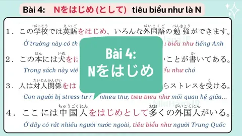 Ngữ pháp tiếng Nhật Shinkanzen N2 Bài 4 (P1) #miuhanajapan #miuhanajp #miuhana #cachnhotuvungtiengnhat #shinkanzen 