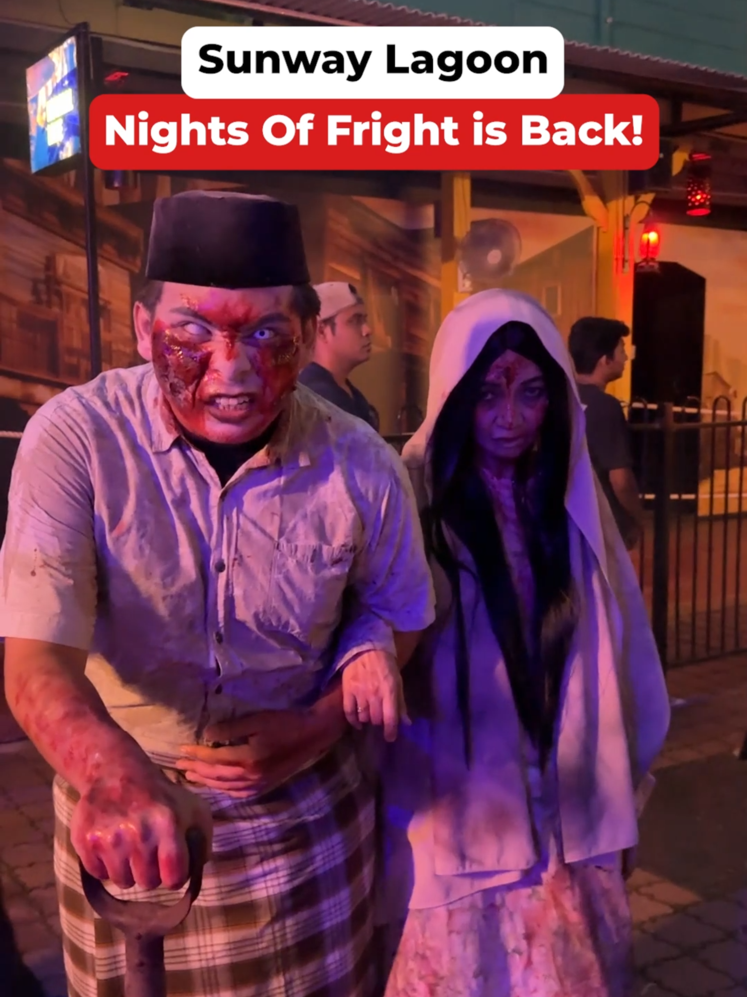 NIGHT OF FRIGHT 10 📍 Sunway Lagoon ⏰ Friday - Sunday 20 Sept - 31 Oct 2024 (7.30pm - 11.30pm) #malaysiafoodtravel #mft #nightsoffright10 #nof10 #nightsoffright #nof #klactivities #hauntedhousekl #foryoupage #fyp