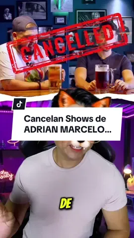 Cancelan show de Adrian Marcelo…