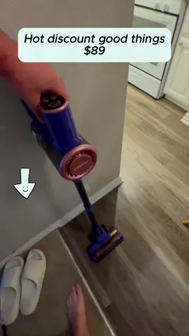 If you need a new vacuum, this one is very lightweight & works great! #newmomlife #tiktokthing #influencers #followandlike #TikTokShop #vacuum