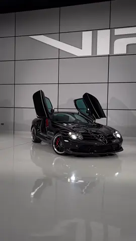 The McLaren SLR 722 Edition is a high-performance variant of the Mercedes-Benz SLR McLaren, launched in 2006 as a tribute to the 1955 Mille Miglia victory by Stirling Moss and Denis Jenkinson, who raced with the number 722 (denoting a 7:22 AM start time). It features several performance and design enhancements over the standard SLR. - Engine :Powered by a 5.4-liter supercharged V8, it produces 650 horsepower (up from 617 hp in the standard SLR) and 820 Nm of torque, allowing for quicker acceleration. - Performance: The SLR 722 can go from 0 to 60 mph in 3.6 seconds and has a top speed of 209 mph (337 km/h). - Chassis and Suspension : The 722 Edition features a lower and stiffer suspension, along with lightweight components like a carbon-fiber splitter and diffuser for improved aerodynamics and handling. - Brakes: Carbon-ceramic brakes were upgraded for more stopping power and enhanced control. - Design: It has unique 19-inch lightweight alloy wheels, 