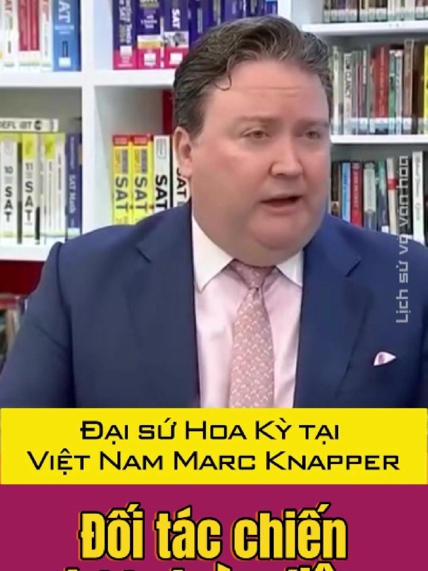 Đại sứ Hoa Kỳ tại Việt Nam Marc Knapper nói về thành tựu sau 1 năm nâng cấp quan hệ lên Đối tác chiến lược toàn diện #hoaky #vietnam #doitacchienluoctoand