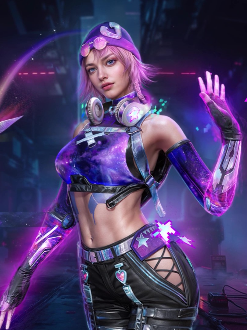 🎶✨The new EMMA Ultra Skin - Hexa is now available in-game. Dazzling under the spotlight, she’s ready to steal the show.🎤 #BloodStrike #FPS #BattleRoyale