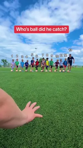 LOOK WELL, Who's ball did he catch? 1, 2, 3, 4, 5, 6, 7, 8, 9, 10, 11, 12, 13? #Pulsenigeria #pulseviral #tiktoknigeria #fun #game 