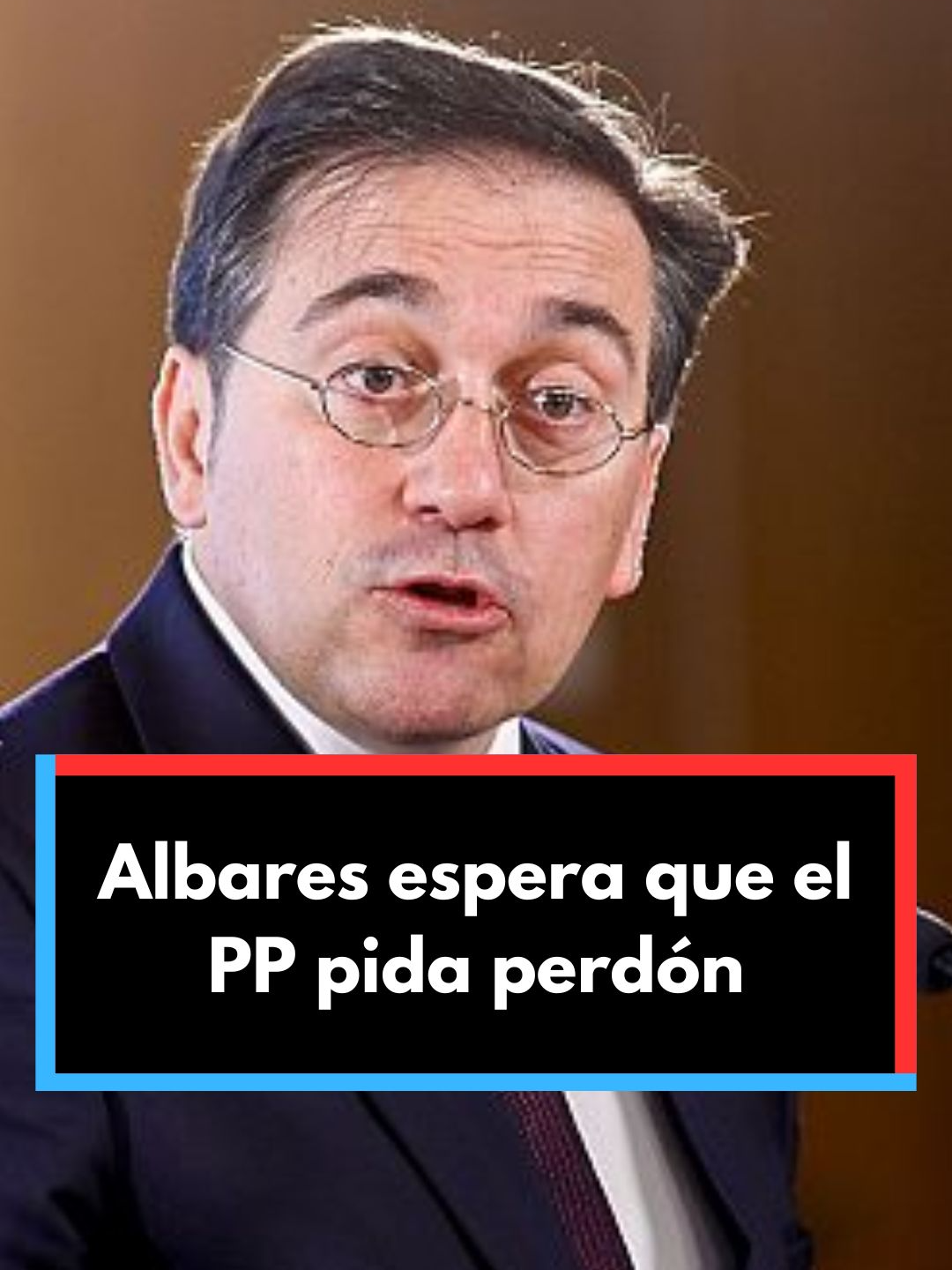 Albares espera que el PP pida perdón y lamenta que haya 