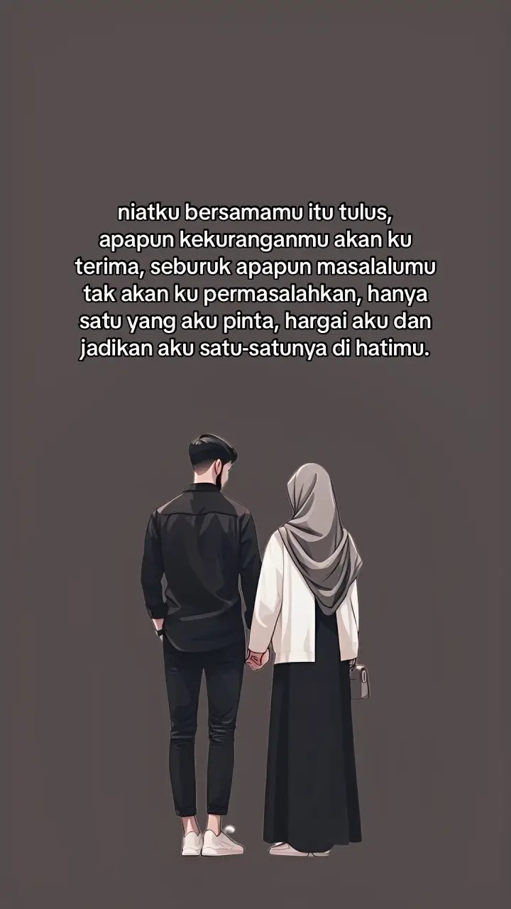 Niatku bersamamu itu tulus #ungkapanhati #ungkapanrasa #cinta #storycinta #lovestory #katacinta 