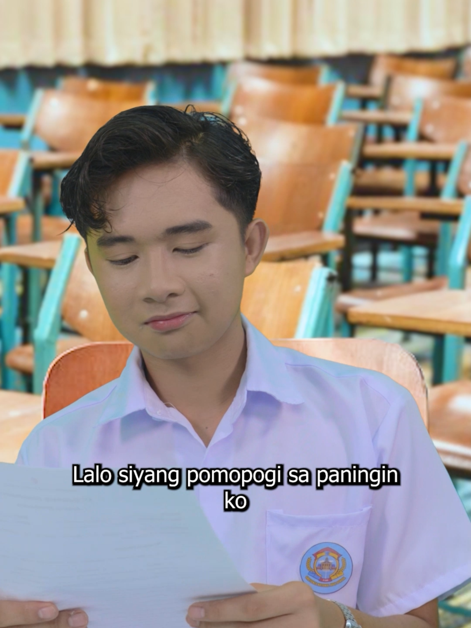 Matalino pala si Mr. Cutie🥰 Watch the full Episode 3 of HIGH SCHOOL LOVE STORY- THE SERIES. Bukas na at 10 am.