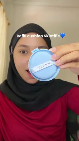 Konser bruno mars kemaren makeup dari siang sampe tengah malem, kena keringet dan panas tapi masih awett bgtt ga berminyak, luv bgt!💙😭 #cushion #skintific #refill #weartest 