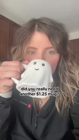 and I would buy 20 more 👻☕️ #dollartree #dollartreefinds #ghostmug #dollar25tree #fallfinds #savannahslowdown #halloweenishere 
