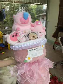 Cưng quá đi bó hoa gấu bông capybara hồng xinh iu #fyp #xh #quatang 