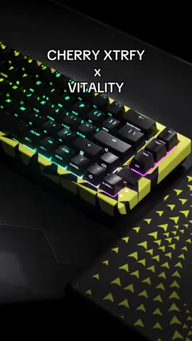 You asked. We delivered. Introducing our new Vitality x cherry xtrfy co-branded gear 🛒 Now available 