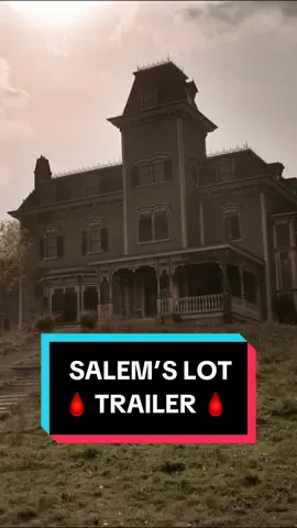 They used to tell stories about this place. Watch the new trailer for #SalemsLot, based on Stephen King's terrifying novel and from the creator of The Conjuring Universe. In Cinemas October 11. #NewReleases #movierecommendation #stephenking 