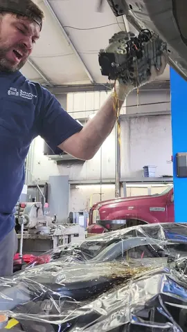 Eveytime I do these Subaru valve bodies I think of that scene from Indiana Jones Temple of Doom where Mola Ram rips a dudes heart out. #automotivetechnician #mechanic #indianajones #carhumor 