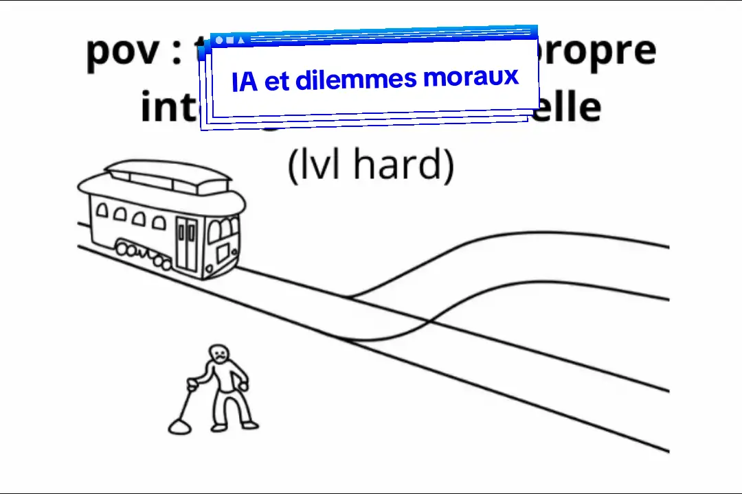 dilemmes moraux et intelligence artificielle #philosophie #ethique #BookTok #litterature #technology 