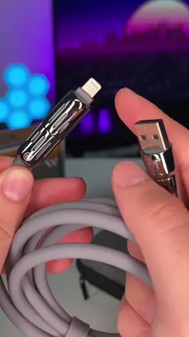 Four in one, for all your devices#4in1charger #usb#typec#carcharger #fastcharger#charger 