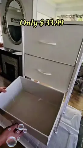 This storage unit can be placed in any corner of the house, it's so convenient!