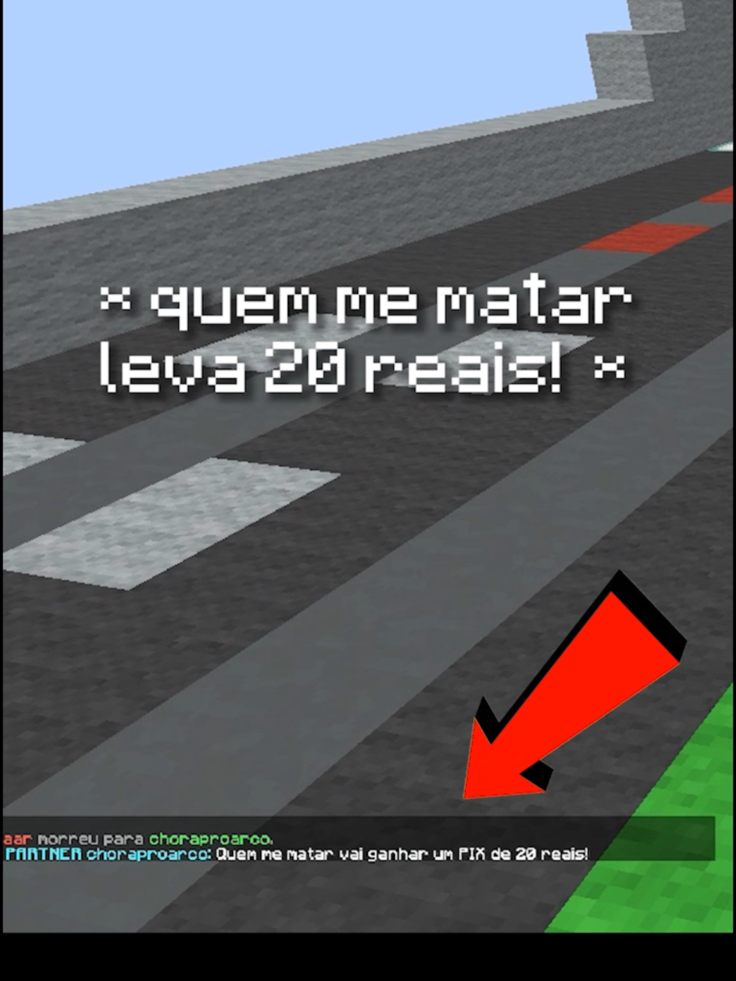 quem levou os 20 R$? risos. choraprodinheiro. #Minecraft #bedwars #minecraftmemes