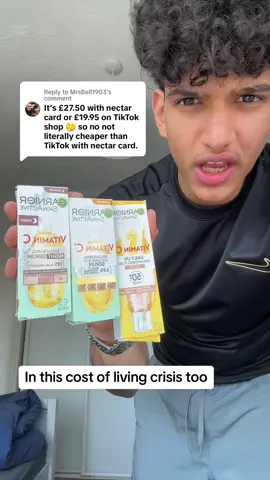 Replying to @MrsBell1903 they dont know… #garnier #skincare #SelfImprovement #skincareroutine #vitamincserum #glow #beauty #tiktokmademebuyit #tiktokshop 
