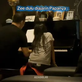 Zee comeback dengan hobby nya 😍 @zee asadel @superfadli  #zeeasadel #piano 