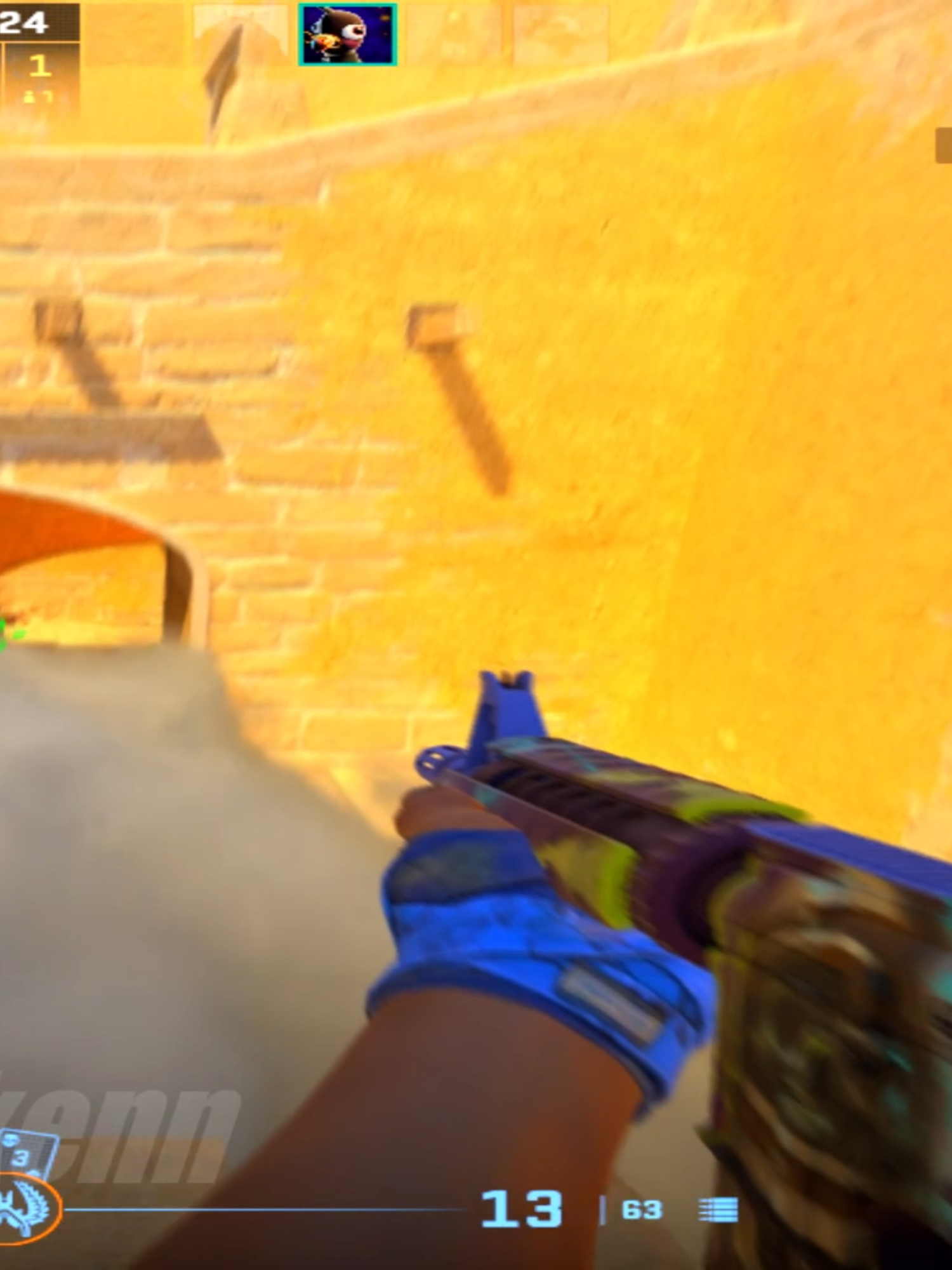 brunokenn playing m4a4 #csgo #csgomoments #cs2 #cs2moments #brunokenn #clientmod