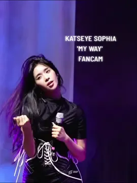 [240918] KATSEYE Sophia 'MY WAY' Fancam ⌜ Touchdown in Manila: Official Fan Showcase ⌟ MABUHAY KATSEYE #KATSEYE #KATSEYEinManila #KATSEYE_FanShowcase #katseye_sophia #kpop #viraltiktok  @katseyeworld 