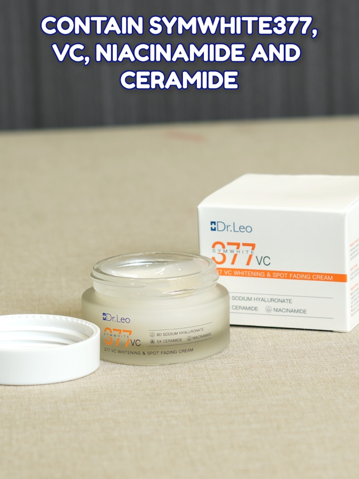 Get that radiant, glowing skin with this powerful cream! #DrLeo #Symwhite377