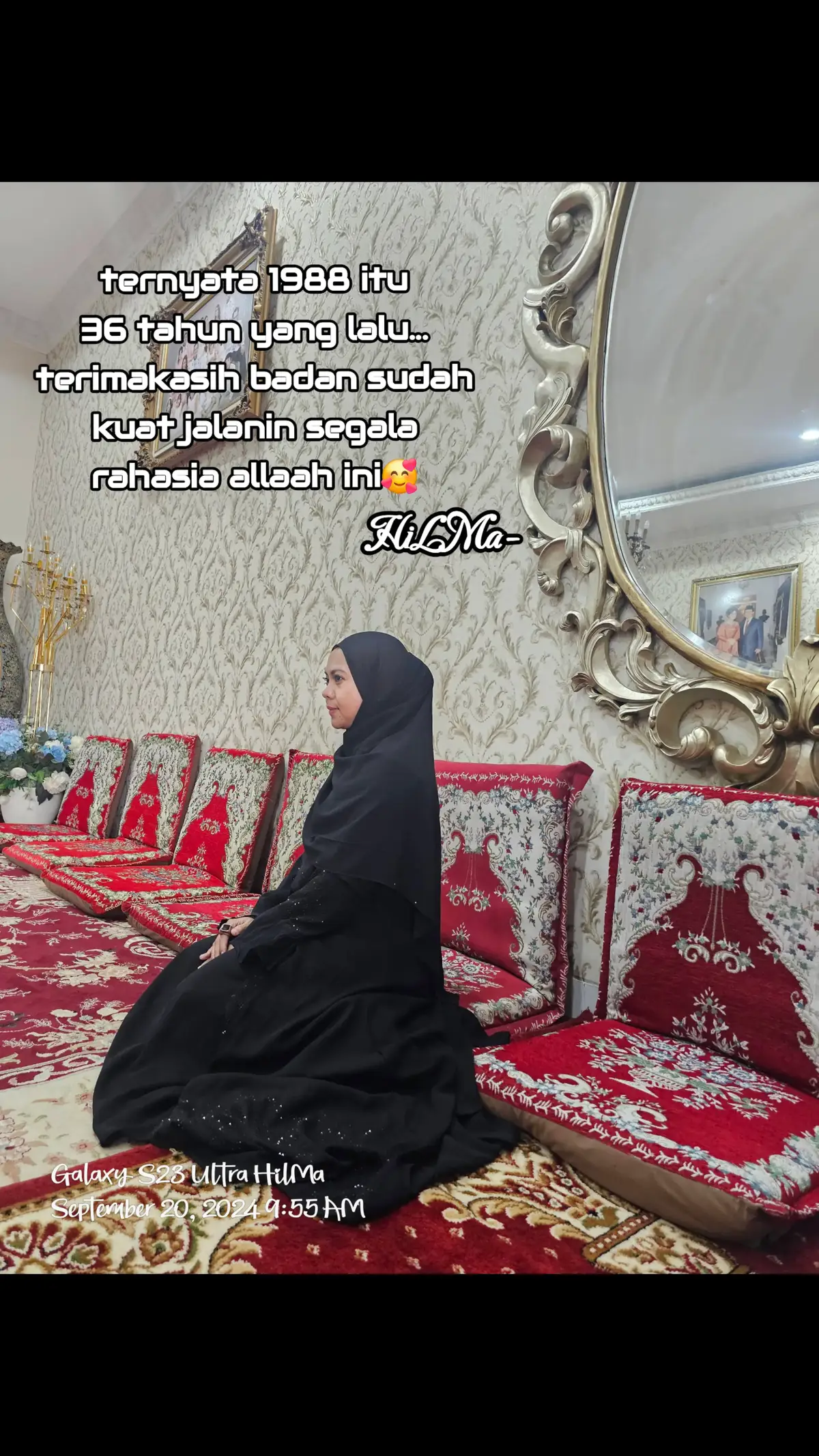 Terimakasih ya allaaah dah beri aku tubuh yang selalu bisa nerima ketetapanMu, sehat² sampe akhir yang indah menjemput CintaMu YaRobb & Baginda Nabi Besar Muhammad SAW... #jakartaseru #majelistaklim #sahabathijrah #selflove #hijrah #rindunabimuhammadsaw 