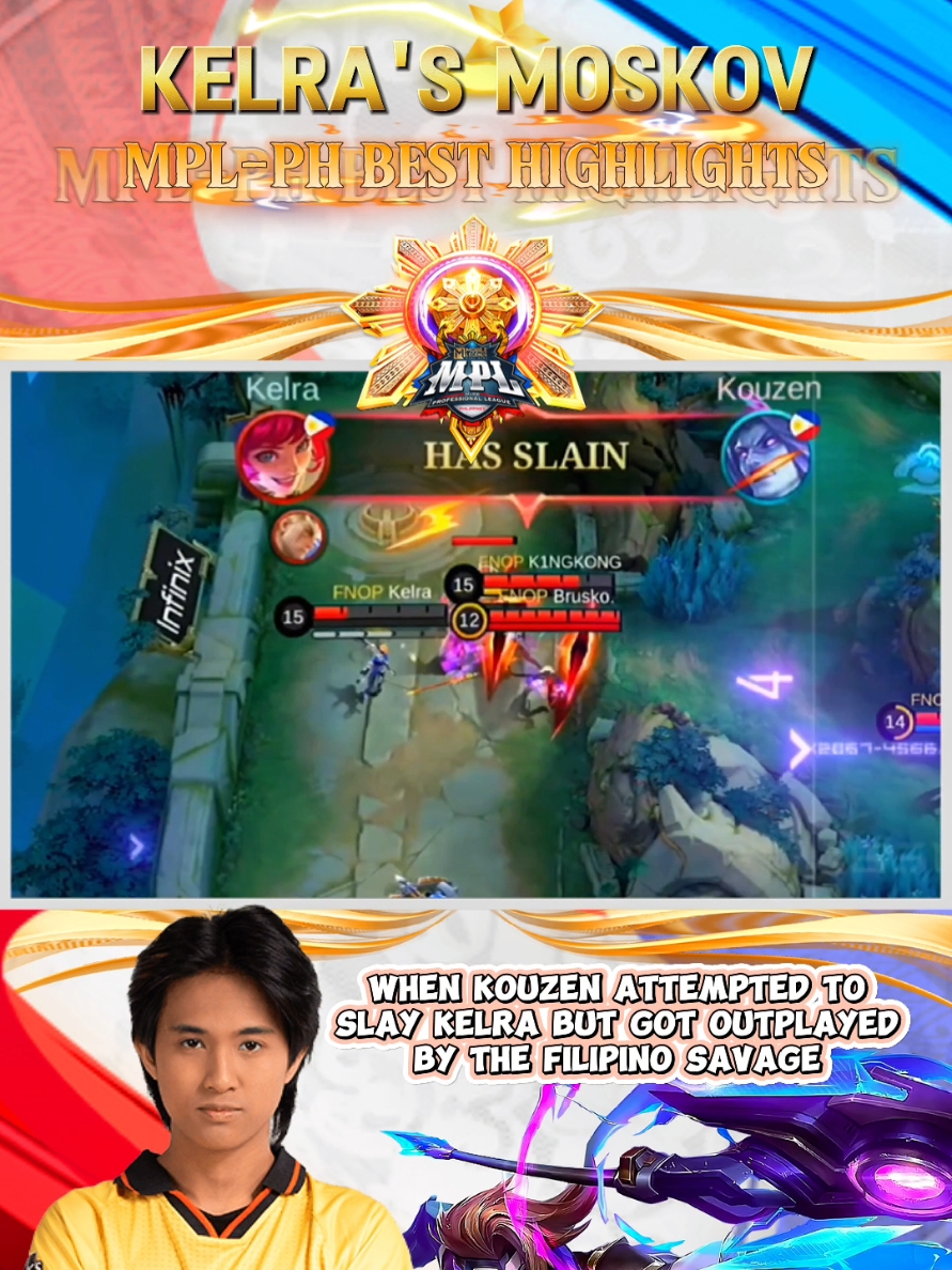 Kouzen went in for the kill, but Kelra—the Filipino Savage—turned the tables with flawless mechanics and perfect timing! An outplay masterclass that left everyone stunned. 🐍🔥 #MLBB #FilipinoSavage #OutplayKing #EsportsHighlights #pinaslangmalakas #mplphilippines #MPLPHS14 #MPLPH #mlbbrestreamer #mlbbcreator @𝐆𝐎𝐉𝐎𝐒𝐀𝐓𝐎𝐑𝐔𝐏𝐋𝐀𝐘𝐒 @Mobile Legends @MLBB Creator Base @MLBB Esports Official @Mobile Legends Philippines @mlbbttofficial @mobilelegendsphofficial 