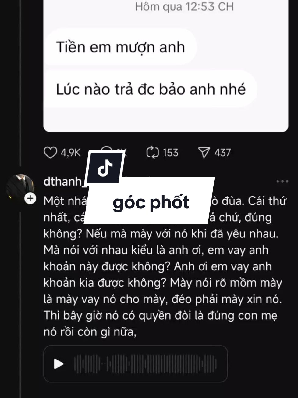 yêu anh đi, chia tay anh không đòi lại quà #thread #tinhyeu 