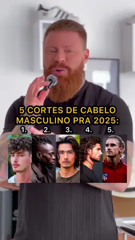 Os CORTES DE CABELO MASCULINO em alta pra 2025 🔥 #estilomasculino #cortesmasculinos #modamasculina #cortes2025